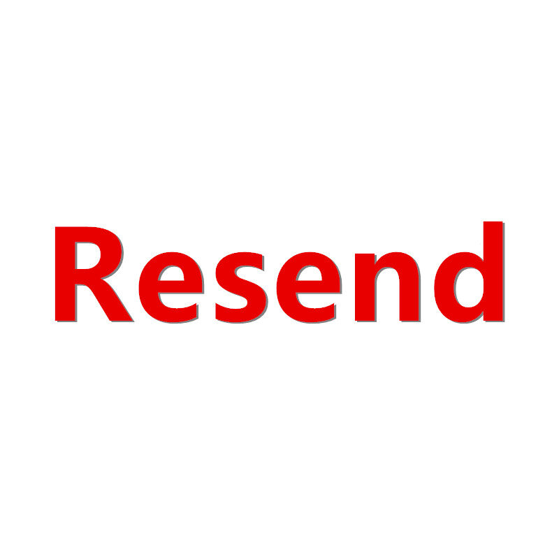 A link to resend