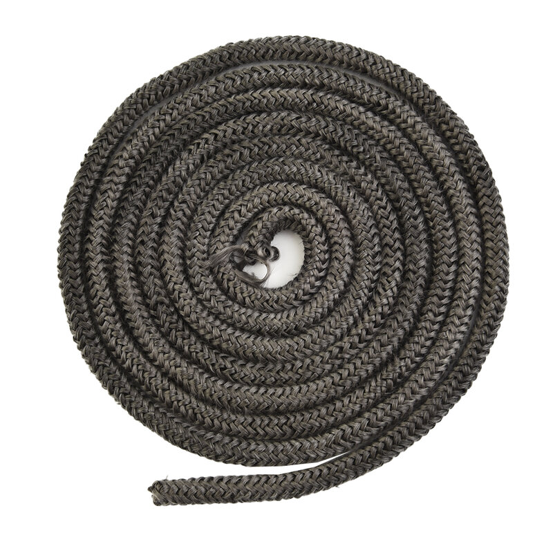 Fiberglass Rope Seal Long Lasting Wood Stove Door Gasket 2m Length 10/12mm Diameter Resistant to Wear and Tear