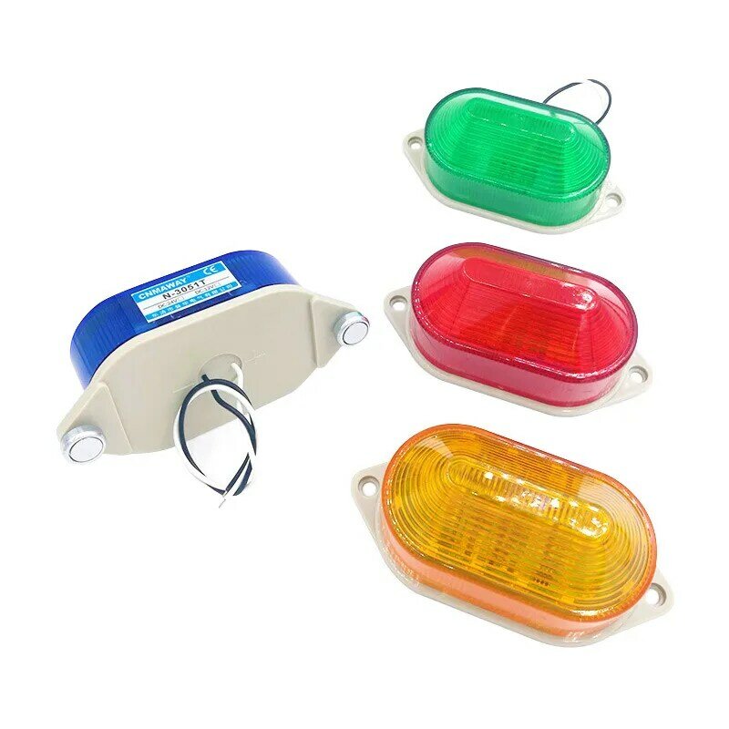 LED piscando luz para alarme de segurança, indicador, strobe de aviso, lâmpada magnética, TB40 N-3051, 12 V, 24 V, 220V, IP44