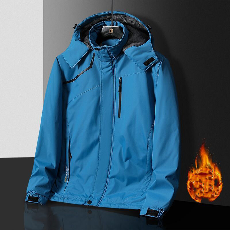 남성용 바람막이 코트, 여름 야외 재킷, 한국 스타일 의류, 따뜻한 겨울 남성 코트, 패션 방우 용수철 플러시