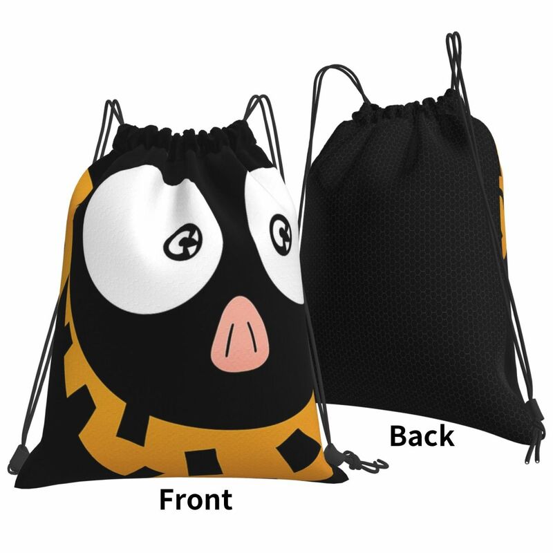 P Chan Ranma Backpacks Multi-function Portable Drawstring Bags Drawstring Bundle Pocket Sports Bag Book Bags For Travel Students