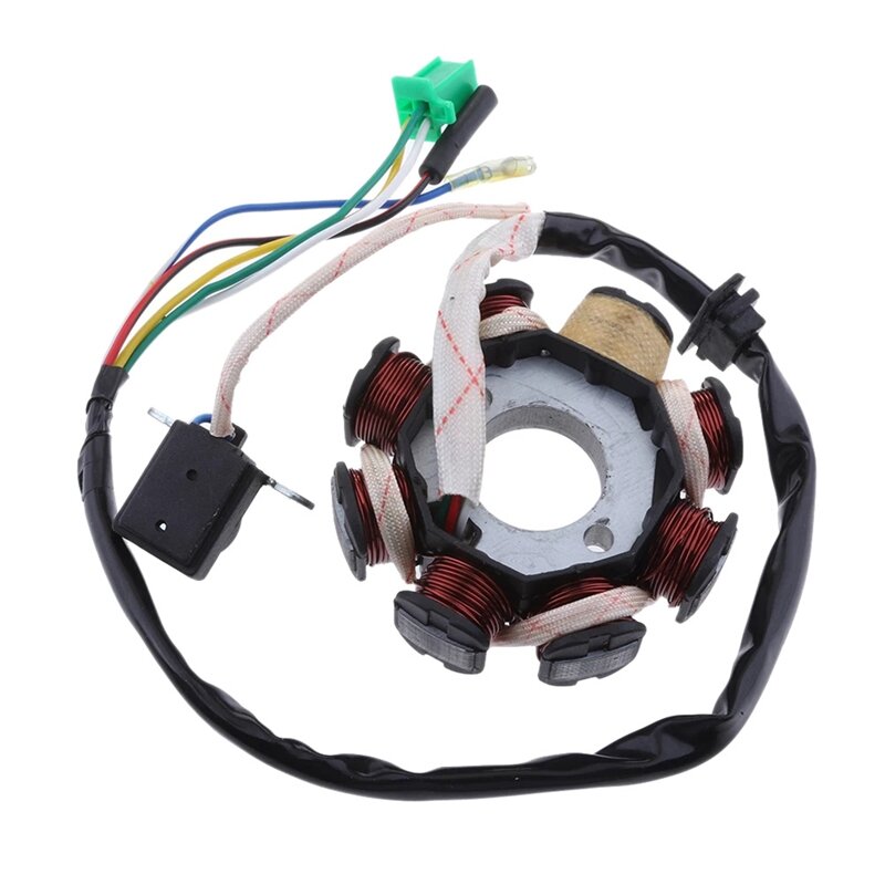 GY6 Engine Magneto Stator Generator Coil 157QMJ for GY6 Engine 125Cc 150Cc ATV Scooter Accessories
