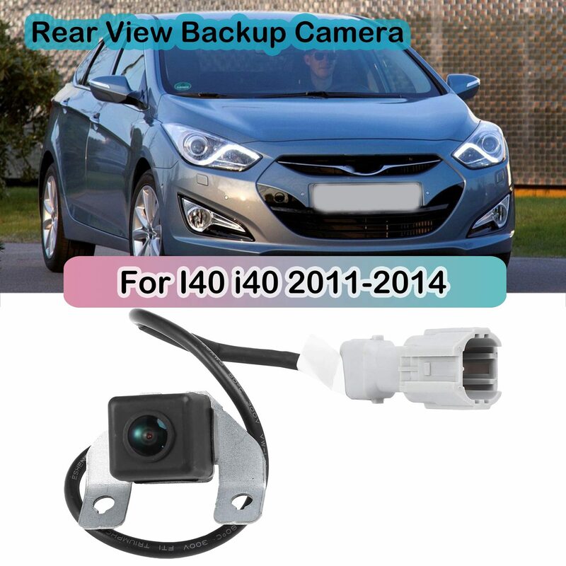 Câmera de carro de visão traseira para Hyundai I40 I40 2011-2014, Park Assist Backup, 95760-3Z001, 95760-3Z000