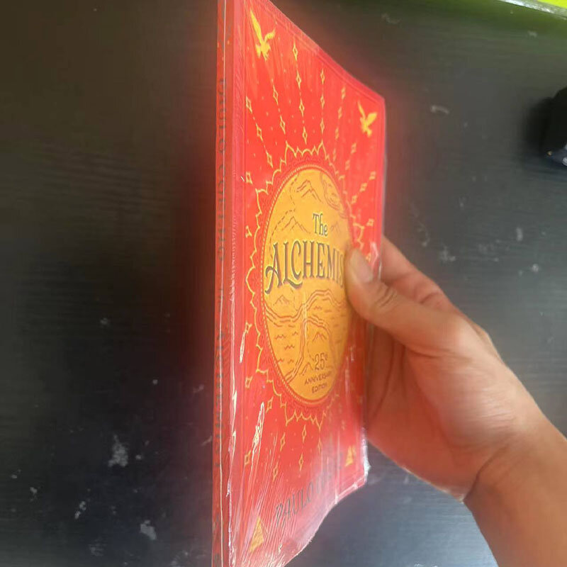 Alchemik autorstwa Paulo Coelho, 25-lecie, klasyczna angielska książka literacka w miękkiej oprawie
