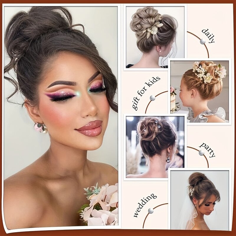 Claw Clip Messy Bun synthetic chignon Wigs Curly wave donuts Tousled Updo Hairpieces Scrunchie women Add hair Volume Accessory