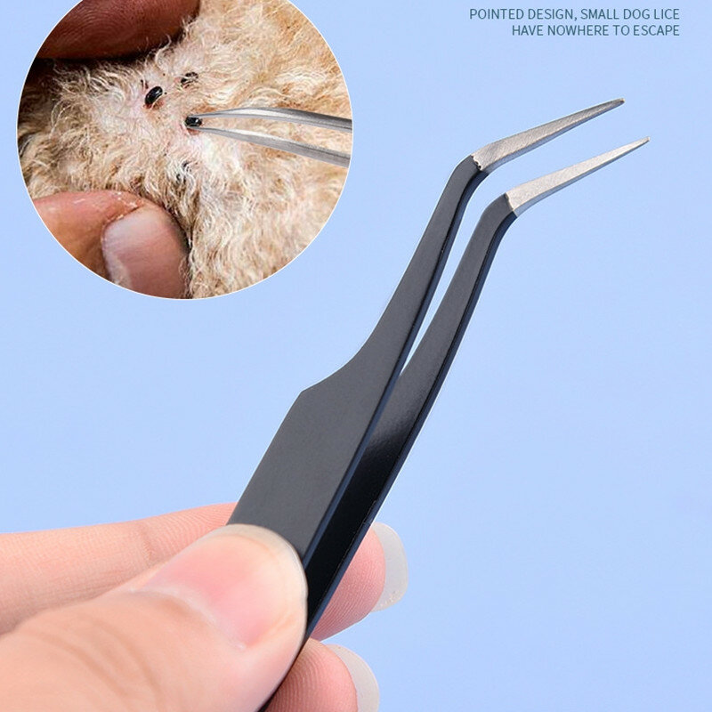 Tick Remover Tool Professional Tick Removal Tweezers For Humans & Pets Pets Flea And Tick Removal Tick Remover Tools
