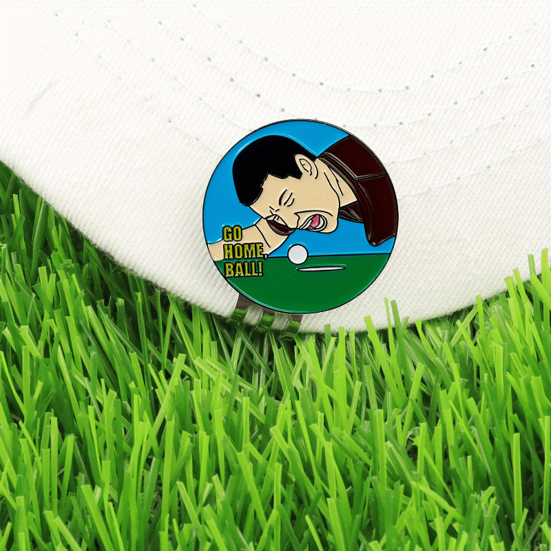Uniwersalny metalowy znak piłka golfowa-magnetyczna czapka zielony widelec-akcesoria do golfa dla mężczyzn i kobiet-świetny prezent dla miłośników golfa