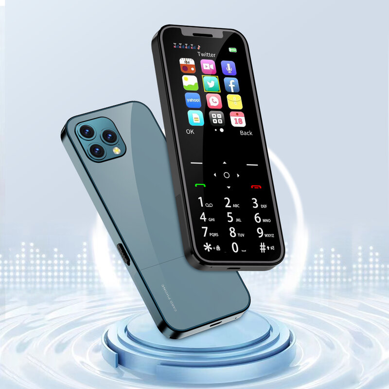 SERVO X4 Ultra-dünne 4 SIM Karten Handy Geschwindigkeit Zifferblatt Magische Stimme Auto Anruf Recorder FM Radio Taschenlampe entsperrt Handy