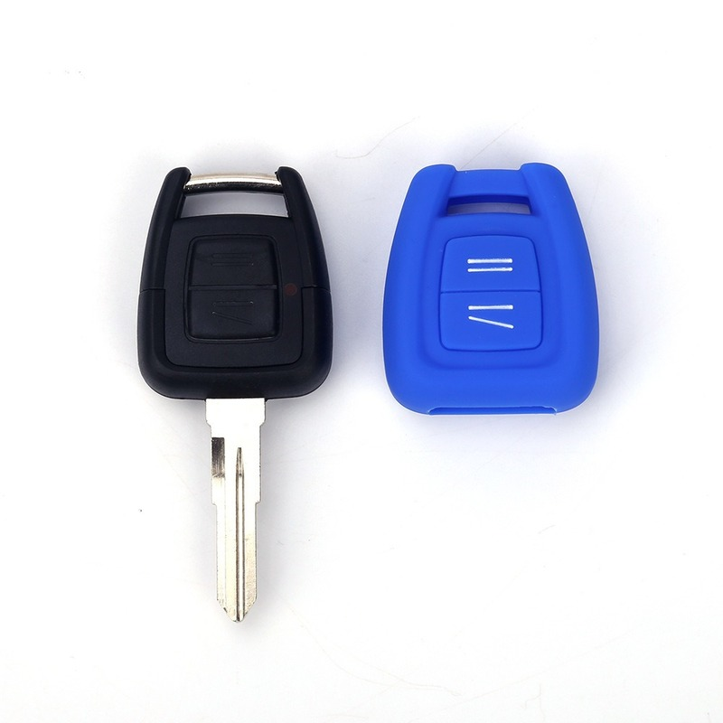 Silicone Remote Car Key Case, 2Button, Fob para Vauxhall Opel, Holden, Astra, Zafira, Vectra, Tigra, Omega, Signum, Frontera