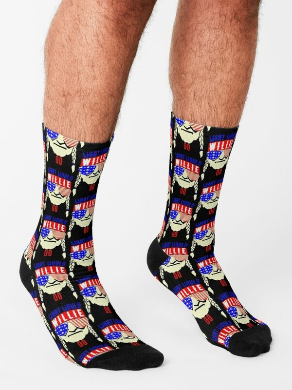 What Would Willie Nelson Socks funny gift cool socks Compression stockings Toe sports socks Socks For Men Women's