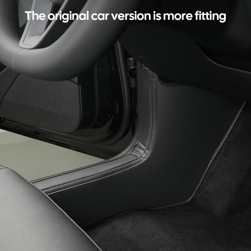 [2024] для Tesla новая модель 3 Highland Передняя Задняя дверь подушка для подоконника дверь приветственная педаль порог полоса кожаные аксессуары
