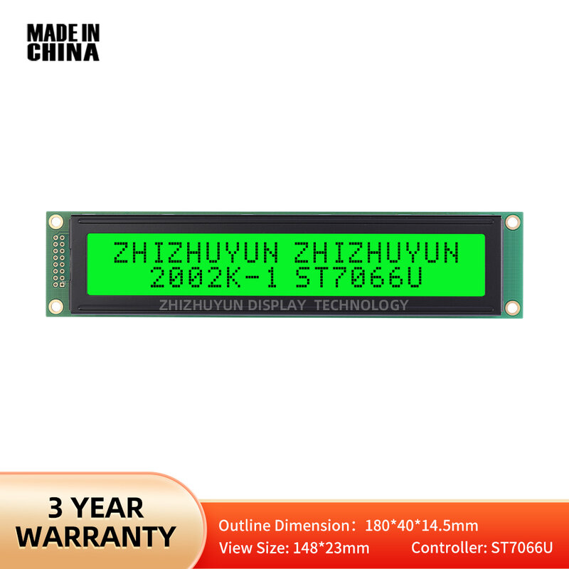 2002K-1 ekran LCD moduł wyświetlacza Lcd 51 mikrokontroler STM32 z wbudowanym podświetleniem LED SPLC780D kontroler HD44780