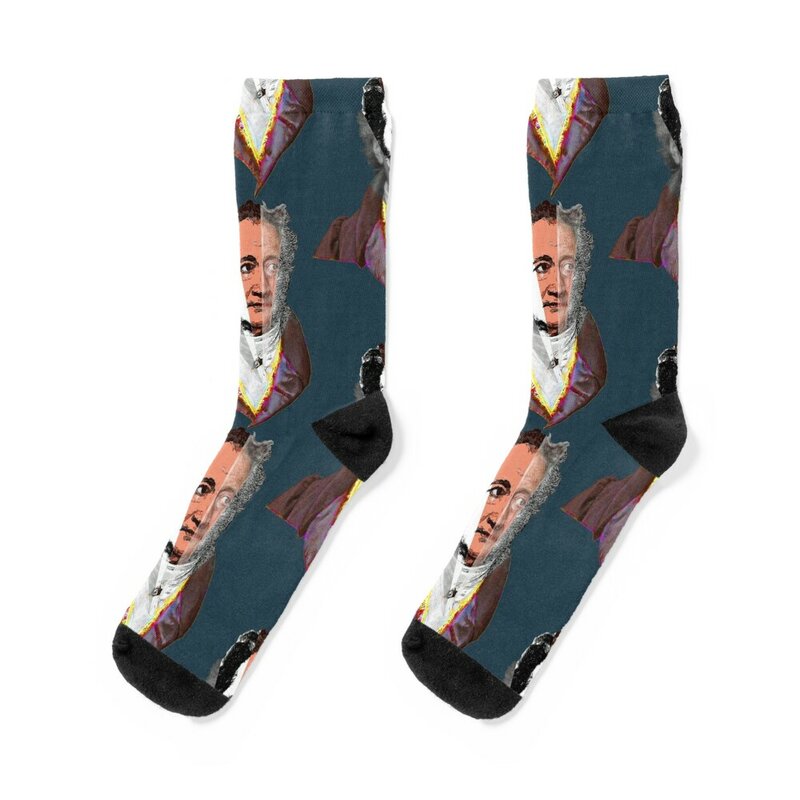 Goethe-calcetines de marca de lujo para hombre y mujer, medias de Argentina, venta al por mayor, Año Nuevo