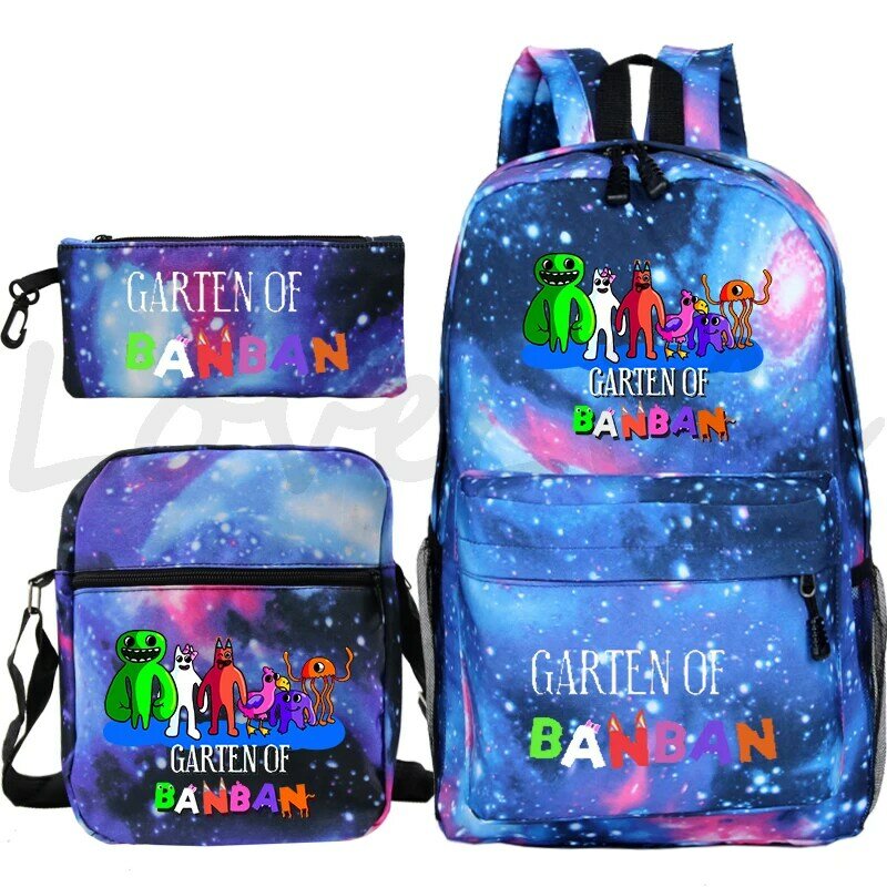 Mochila Garten of BANBAN para niños y niñas, Juego de 3 unidades, mochila de viaje para la espalda al colegio