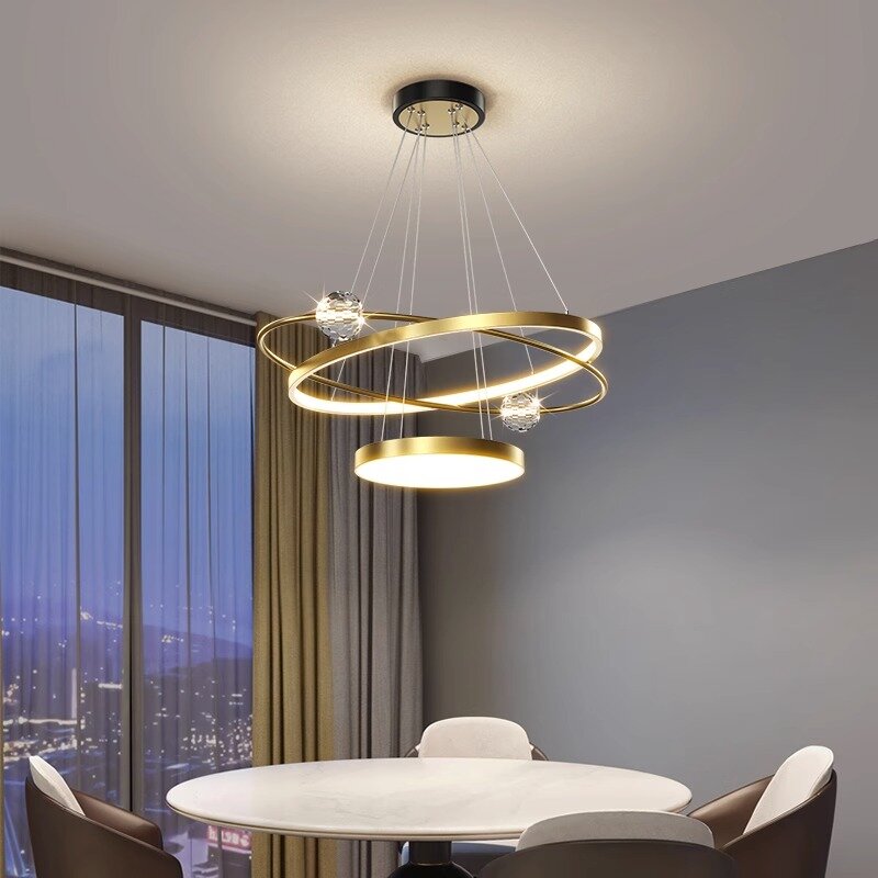 Luces colgantes modernas para comedor, iluminación interior, lámpara de techo, candelabro decorativo