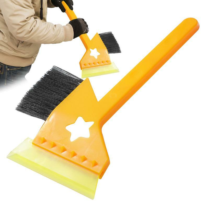 3 IN 1 Snow Removal Snow Sweeping Ice Shoveling Brush 10 Inch Ice Scrapers For Car Windshield Snow Brush Tough Window Snow 