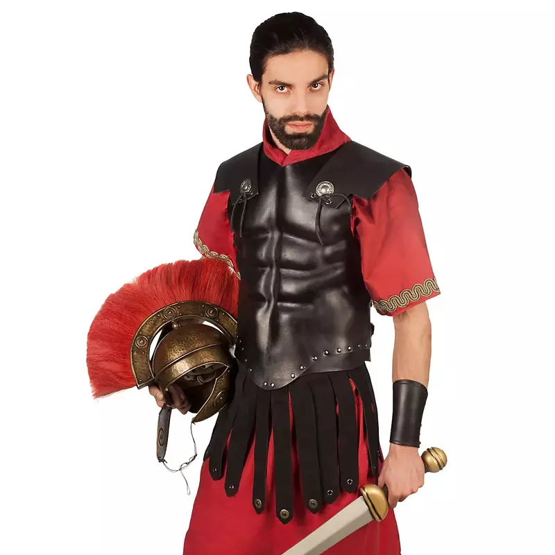 Renaissance Middeleeuwse Nordic Viking Gladiator Rokken Retro Pu Lederen Kwast Rok Vintage Romeinse Taille Riem Kostuum Pantserrok