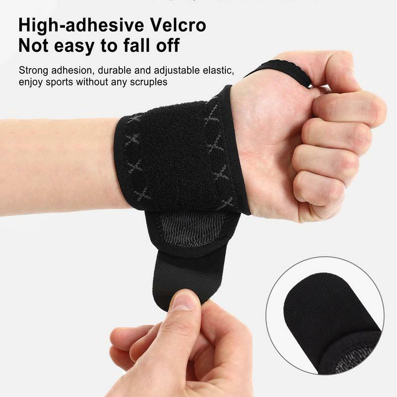 Wrist Brace Sport Wrist Strap Compression Brace Soft Sport Strap Brace Sport Wrist Wraps Hand Support Bands For Working Out