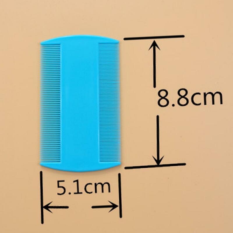 Double Sided Nit Comb Dust Remover Fine Tooth Head Lice Hair Combs For Pet Flea Protable Nit Hair Combs For Styling Tools Hair