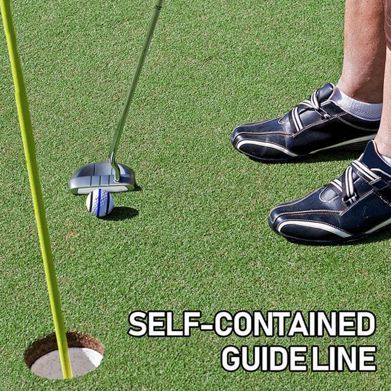 Strumento per marcatore per palline da Golf marcatore per palline da Golf ad alta precisione Kit di strumenti per l'allineamento del disegno combinato R per il golfista