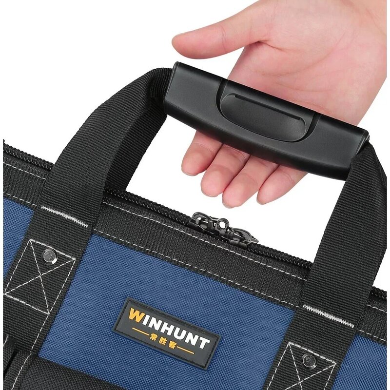 Borsa per attrezzi da elettricista di grandi dimensioni borsa per attrezzi resistente borsa per attrezzi impermeabile Anti-caduta con pochette Multi tasche