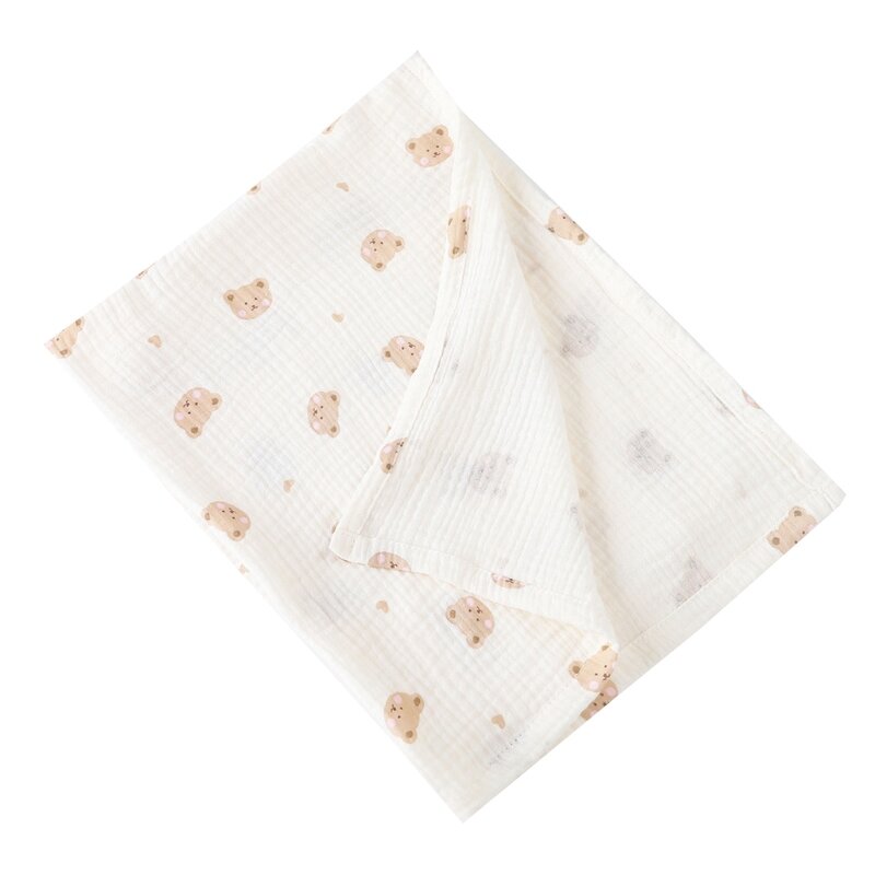 Одеяло для новорожденных, покрывало для кроватки нейтрального цвета, нефлуоресцентное мягкое одеяло
