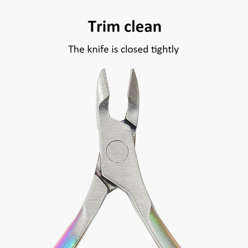 Nail Cuticle Nipper Efficient Dead Skin Removal Durable Sharp Nail Nipper Clipper Nail Art Accessories Must-have Vibrant Colors