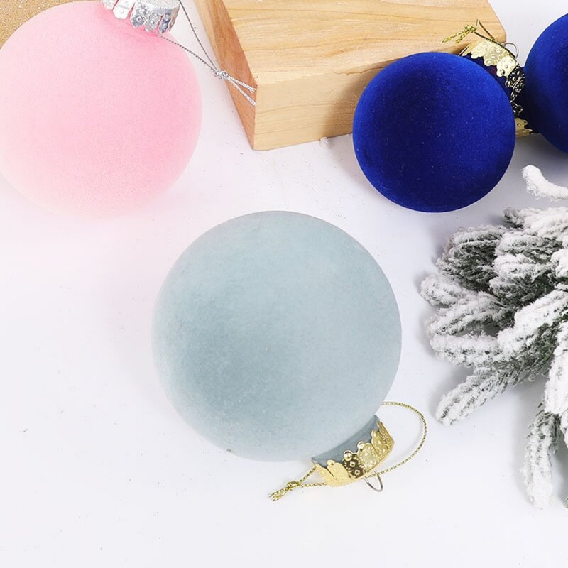 Juego de adornos de bolas de Navidad de 12 piezas, surtido de adornos navideños, decoración colgante para fiestas en casa