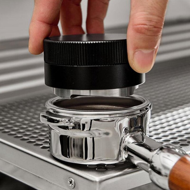 Distributeur de café en acier inoxydable pour expresso, base à quatre palettes, capteur de gravité, accessoires de café, 58mm