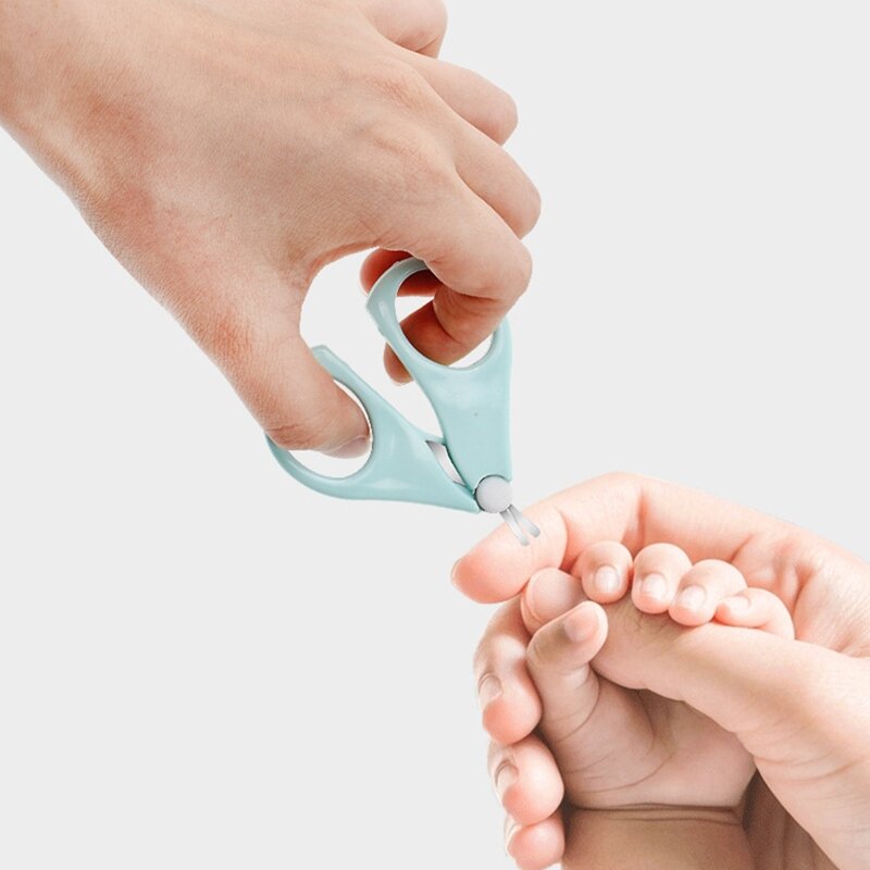 Máquina cortar unhas para segurança do bebê, aparador dedos, tesoura portátil, mini cortador manicure