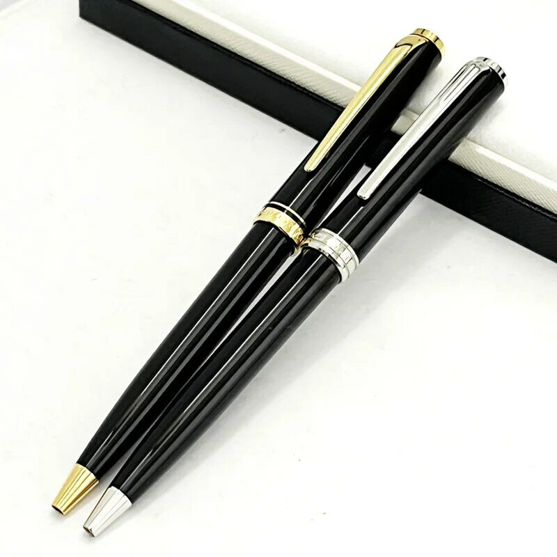 TS Luxury MB Pen lM PIX Series Rollerball Pens con placcatura galvanica intaglio resina colorata