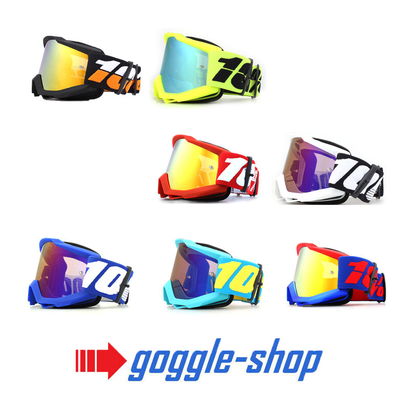 كل الألوان-نظارات MX MTB للطرق الوعرة للرجال ، دراجة نارية عبر البلاد ، نظارات زجاج متسابق