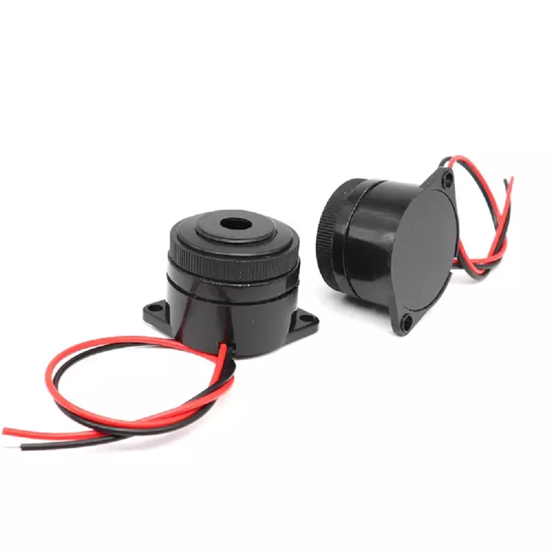 Electronic Active Buzzer Parts Replacement Retrofit Sounder Accessories Alarm Continuous DC 12V DIY 1pcs 90dB ABS