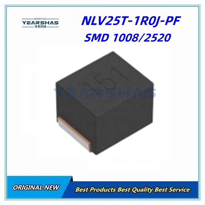 TDK 2520 1008 pacchetto di plastica SMD induttore avvolto filo schermato NLV25T-1R0J-PF 1UH NLV25T-4R7J-PF 4.7UH NLV25T-2R2J-PF 2.2UH
