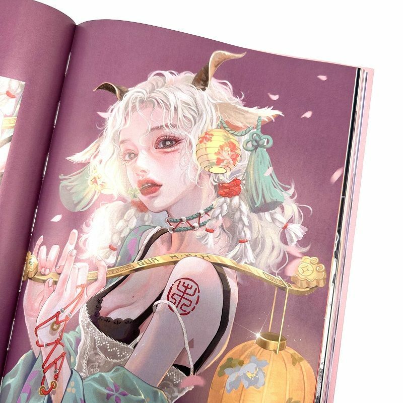 Цветная звезда текстура девушка Иллюстрация Книга персональная иллюстрация коллекция иллюстраций более 100 художественная книга DIFUYA