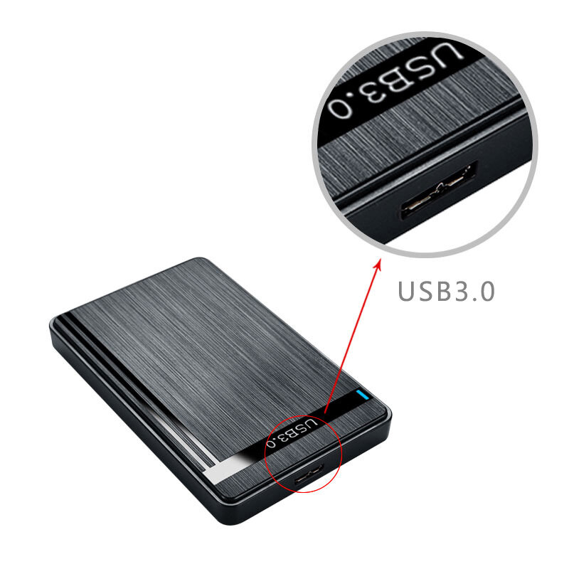 UTHAI-Solid State External Mobile Hard Disk Case, Porta Serial Mecânica, SATA, Toolbox less, Micro Interface, USB 3.0, SSD, BN02, 2,5"
