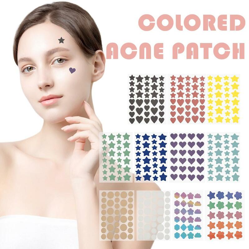 Star Acne/Pimple Patch, Yellow Star Shaped Acne Absorbing Cover Patch, Invisible Hydrocolloid Acne Patches For Face Acne Dots