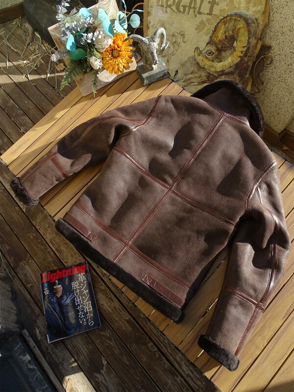 男性用のオリジナルの天然毛皮コート,冬用ジャケット,本物の羊の革とウール,集積回路,NFC,2023