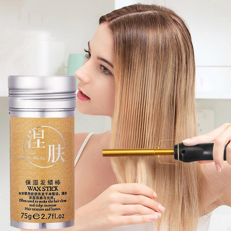 Hair Wax Stick Long-Lasting Styling Wax Stick Healthy Hair Styling Supplies For Short Hair Medium Length Hair And Long Hair