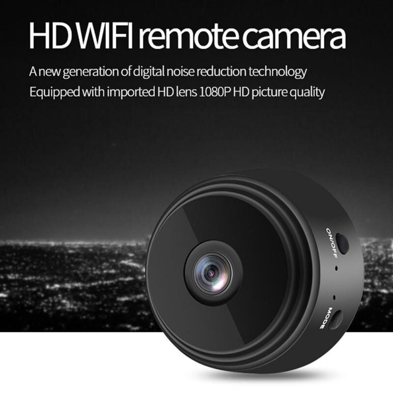 กล้องไอพีขนาดเล็ก1080P HD A9กล้องไมโครไร้สายรักษาความปลอดภัยวิดีโอเสียงมองเห็นตอนกลางคืนกล้องกล้องวงจรปิด Wi-Fi สมาร์ทโฮม