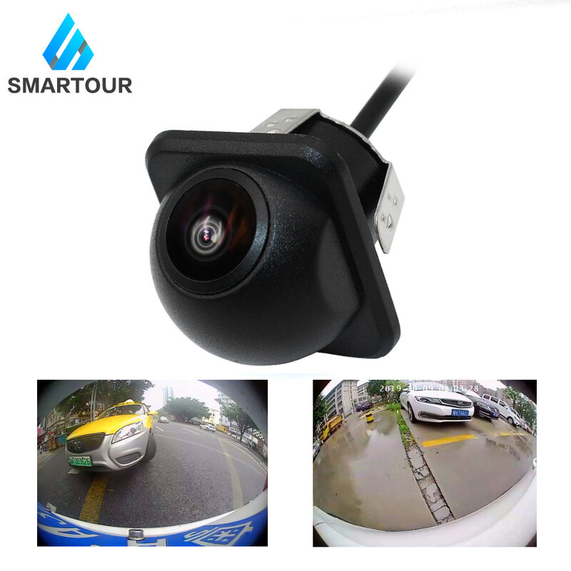 Smartour-Câmera de Visão Traseira Do Carro, Visão Noturna, Assistência Automática De Estacionamento, Chips CCD Fisheye HD, AHD 1080P, 4K