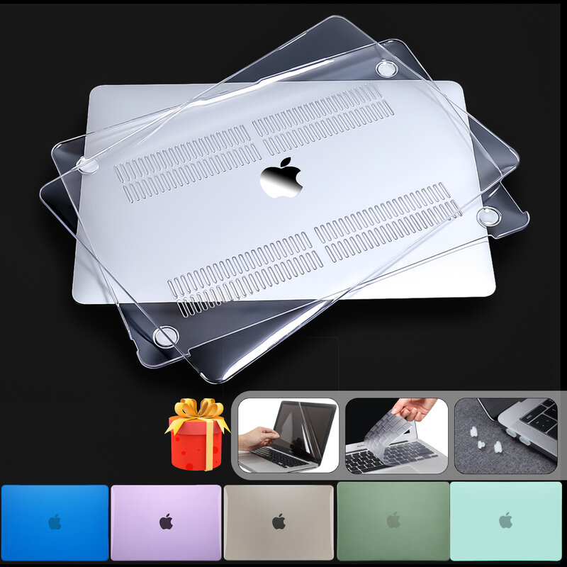 Kristall Matte Fall Für MacBook Pro 13 Fall A2289 A2251 2020 Touch ID Abdeckung Für Macbook Air 13 Funda A2179 pro 16 12 15 11 Fall