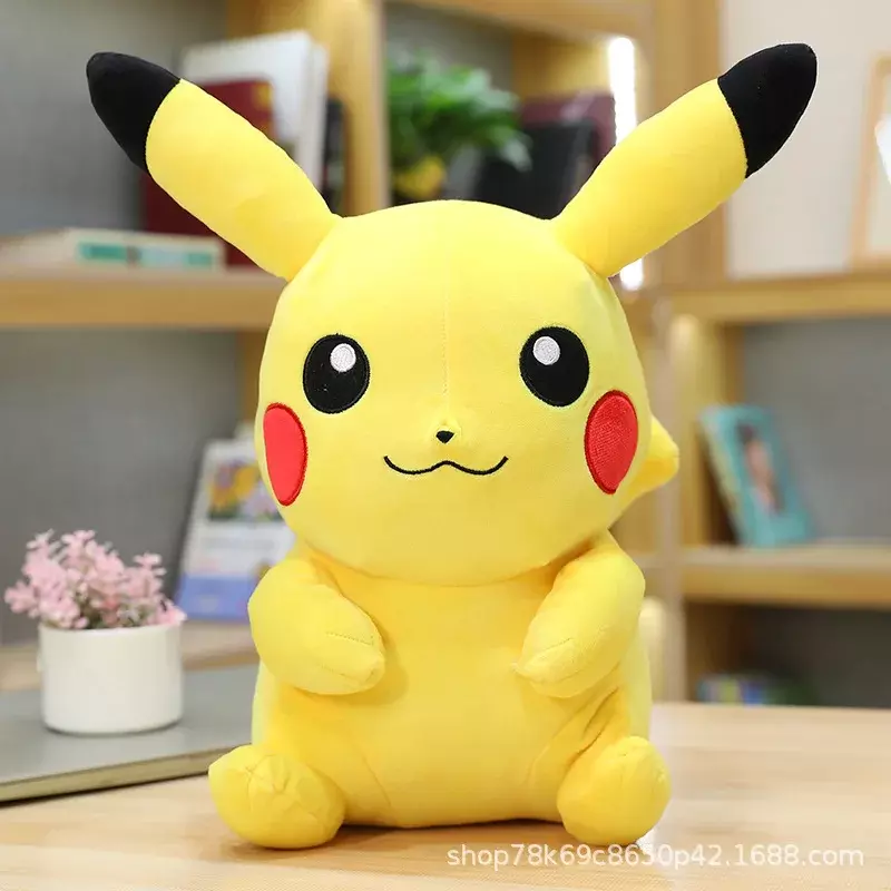 Pokemon Pikachu Pluche Pop Speelgoed Anime Squirtle Charmander Bulbasaur Psyduck Knuffels Sleutelhanger Cartoon Kids Kerstmis Verjaardagscadeau
