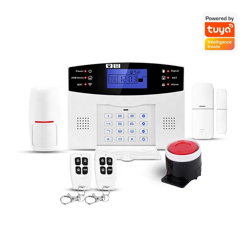 Охранная сигнализация для дома, беспроводная Проводная система охранной сигнализации с поддержкой Wi-Fi и GSM