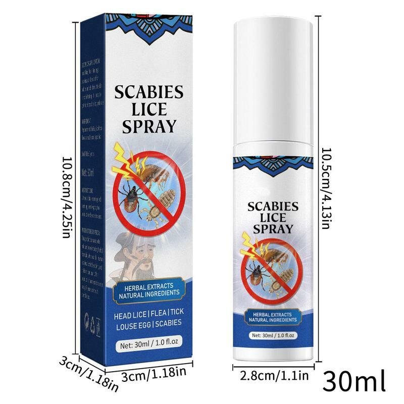 30ml Läuse entfernungs spray für Kinder befreien Läuse Spray Läuse Angst Spray Haar abstoßen Läuse täglich Läuse Prävention Konditionierung spray