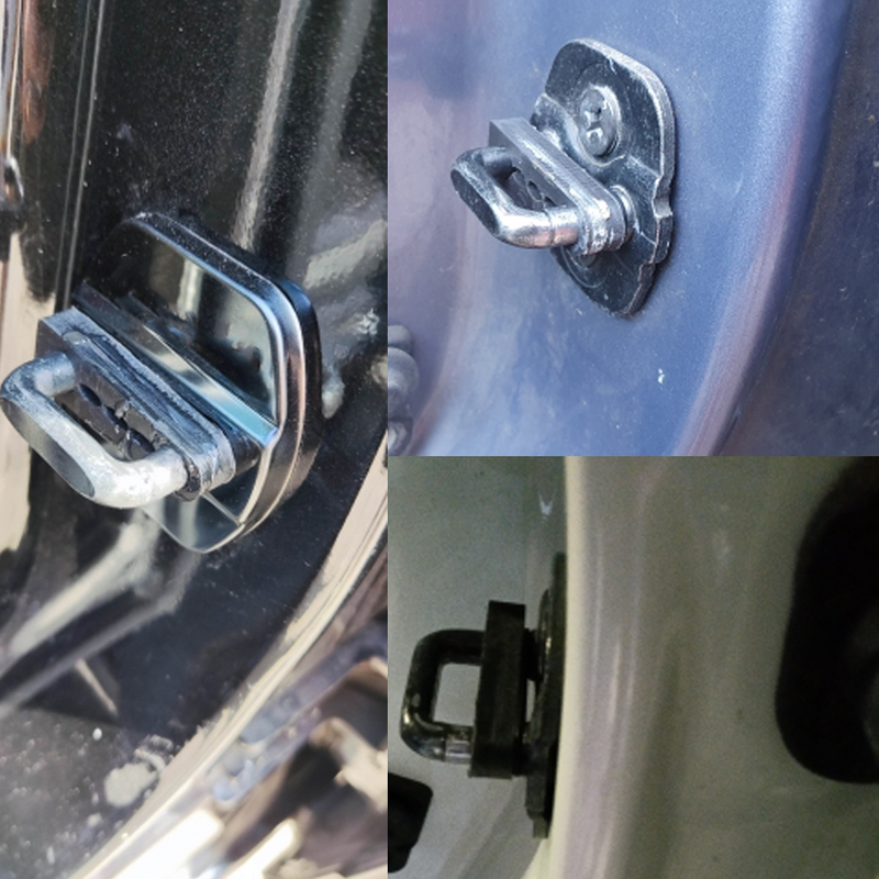4X Car Sound Deadener Damper Door Lock Buffer Deadening Damping For Nissan Qashqai J10 Dualis 2007 2008 2009 2010 2011 2012 2013