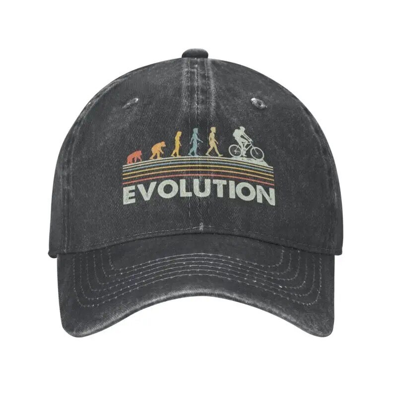 للجنسين الدراجة الجبلية تطور قبعة بيسبول ، قابل للتعديل أبي قبعة ، القطن ، مضحك ، الكبار ، MTB ، راكب الدراجة النارية ، الدراج ، الرياضة ، الرجال ، النساء ، الكبار