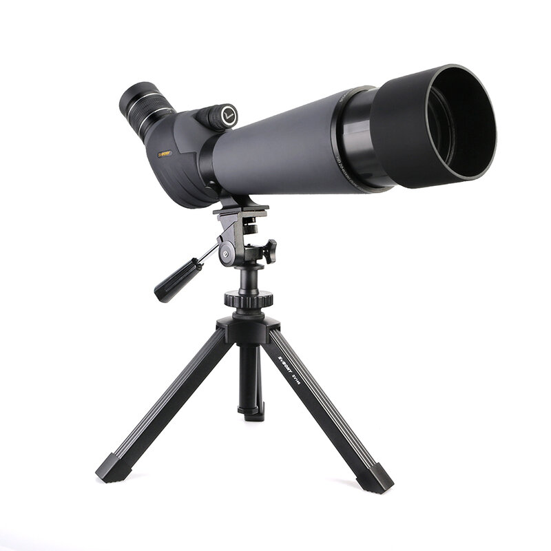 SVBONY Telescopio terrestre 20-60x80, telescopio de enfoque de doble velocidad, Zoom SV409, revestimiento de lente FMC para tiro con arco, observación de aves