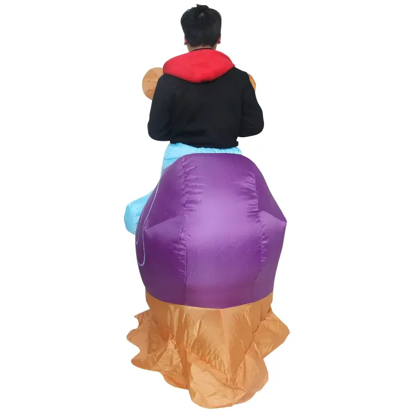 Costume Gonflable d'Escargot pour Adulte, Amusant, Trempé, Vêtements de ixd'Halloween, Robe de Barrage