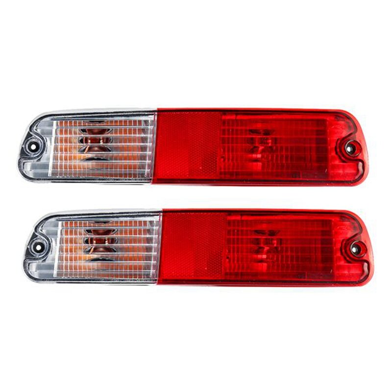 1 par luz de advertência do estacionamento refletor luzes traseiras para mitsubishi pajero montero v73 v77 02-06